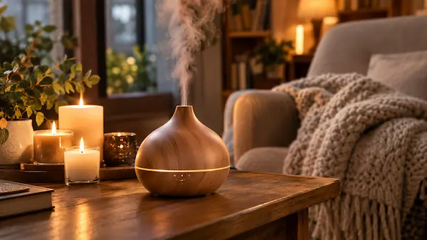 Aróma difuzér - zvlhčenie vzduchu a útulný wellness priestor