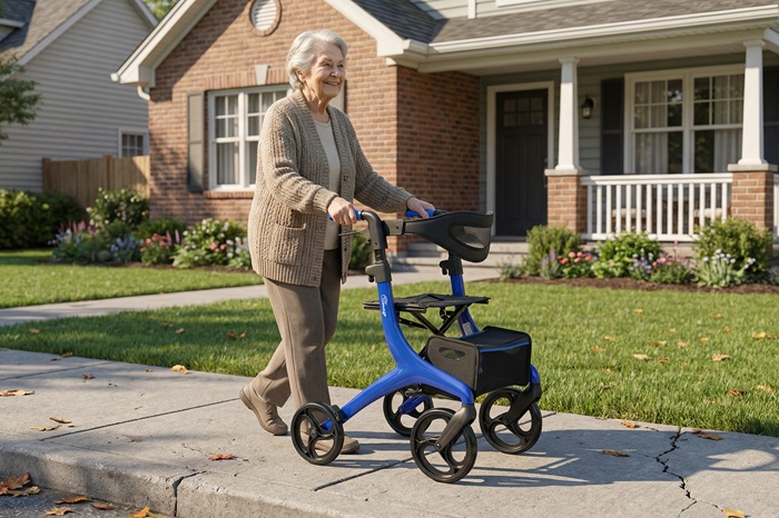 Aké chodítko je najlepšie pre seniora (výber a porovnanie)