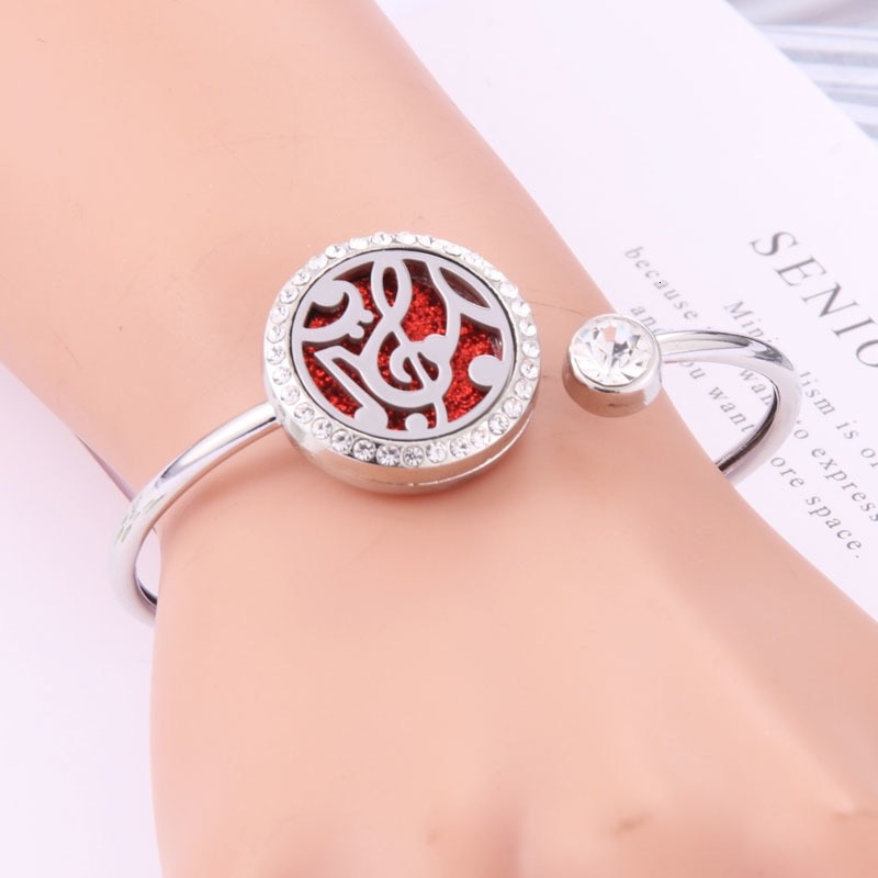 Aroma difúzny náramok Tree of life so zirkónmi