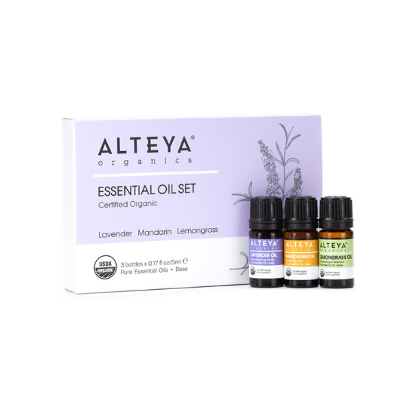 Rio ARIA aróma difuzér + DoTERRA Trio esenciálnych olejov 3x5ml
