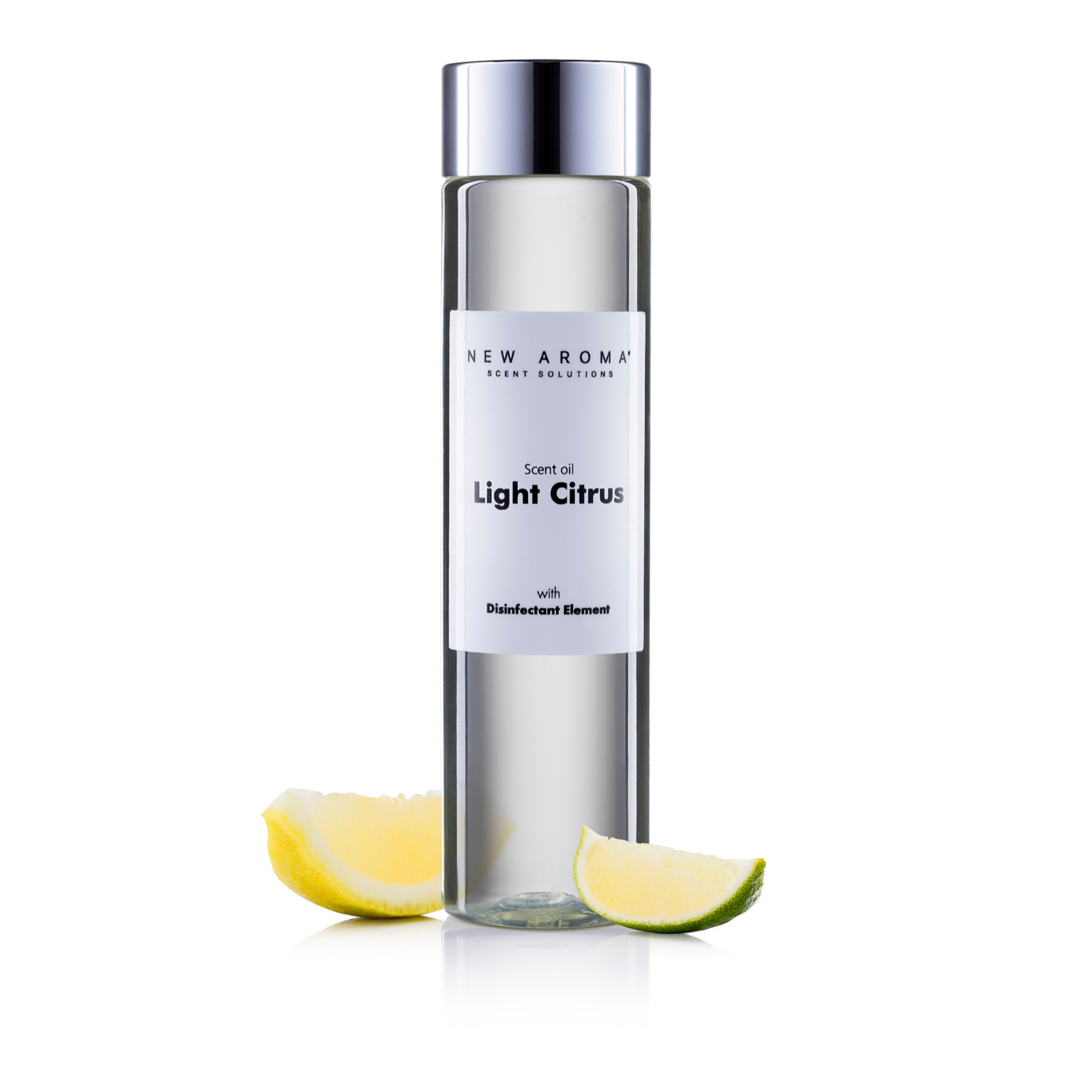 AlfaPureo difuzér Basic čierny + 200 ml Light Citrus – dezinfekčný aroma olej