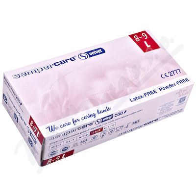 Sempercare vyšetrovacie rukavice nitril GUARD extra lite nepúdrované XL 180 ks