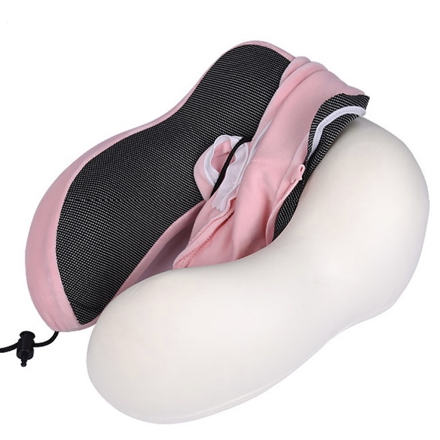 Cestovný vankúš z pamäťovej peny tmavomodrý