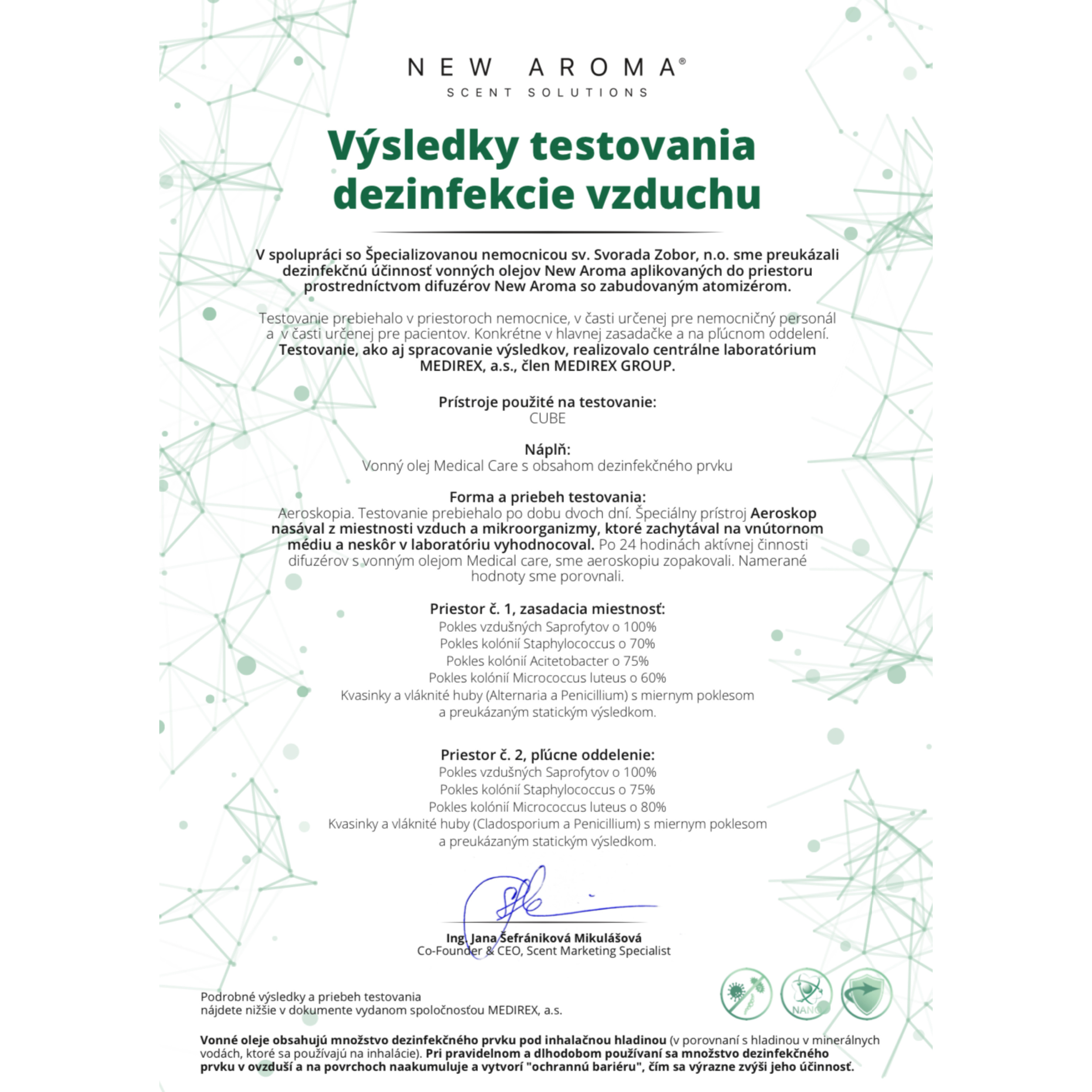 New Aroma difuzér Tower pink + 200 ml White Flower – dezinfekčný aroma olej