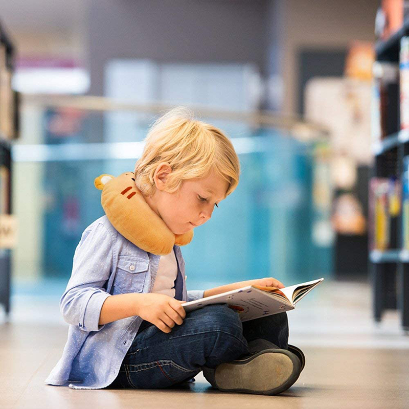 ZDRAVKO Detský cestovný vankúš Žabka