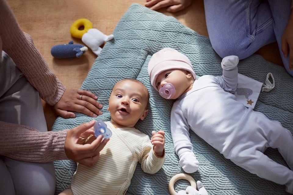 Philips AVENT Cumlík 0-6m Soothie chlapec 2 ks