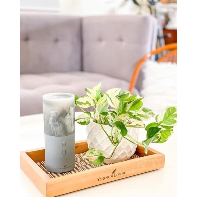 Young Living Viya Difúzer do auta + DoTerra Trio Esenciálnych olejov citrón. levanduľa, mäta 3x5 ml