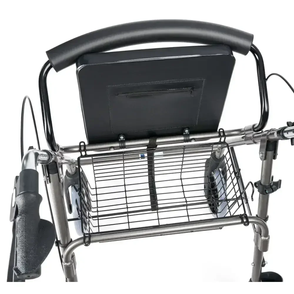 Štvorkolesové chodítko RA882 červené, odľahčené