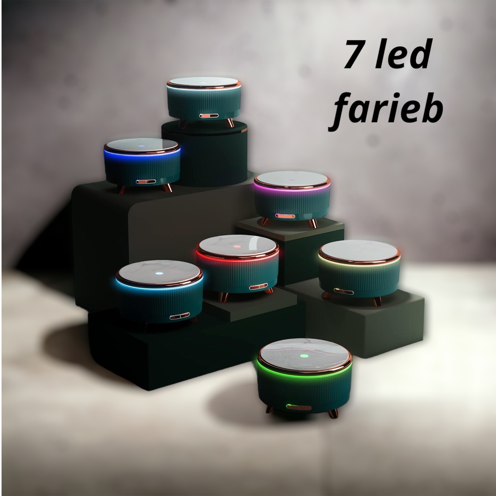 Zdravko Relax difúzer Green velvet 500 ml + DoTERRA Trio esenciálnych olejov 3x5ml