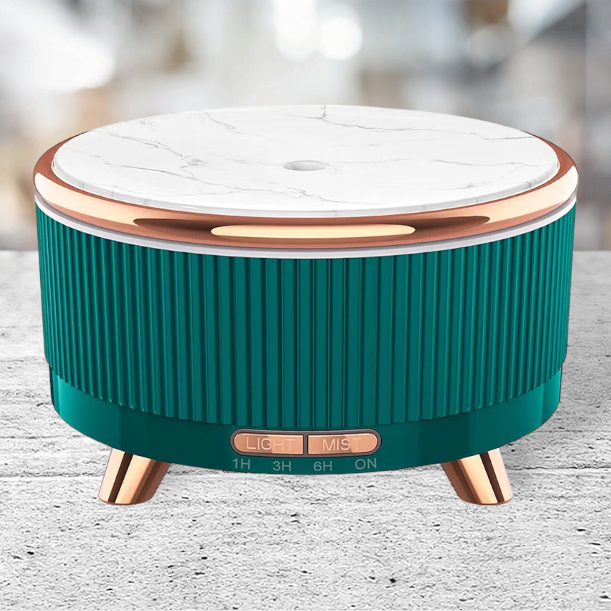 Zdravko Relax difúzer Green velvet 500 ml + DoTERRA Trio esenciálnych olejov 3x5ml