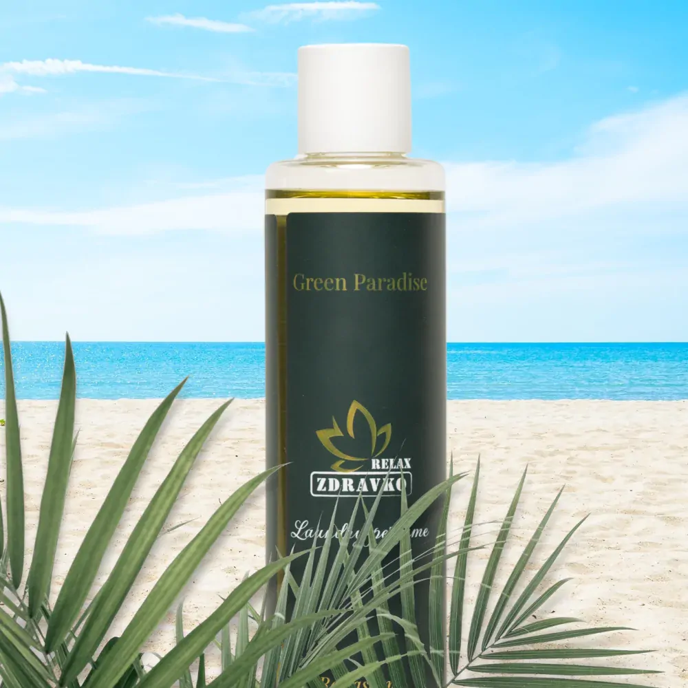 Zdravko Relax - Green paradise parfém na pranie 2x250 ml (100 pracích dávok)