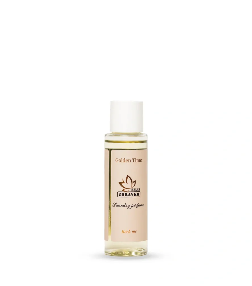 Zdravko Relax - Golden time parfém na pranie 100ml (20 pracích dávok)