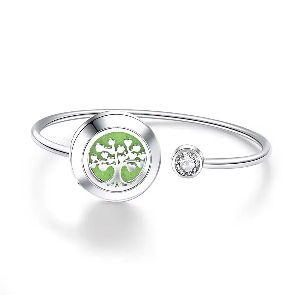 Aroma difúzní náramek Strom srdíčka a zirkon