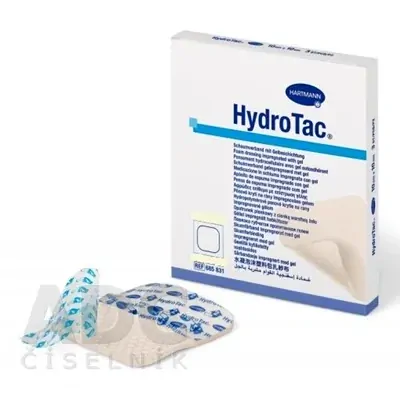 HydroTac Comfort krytí na rány pěnové hydropolymerové 12,5x12,5 cm, 1x10 ks