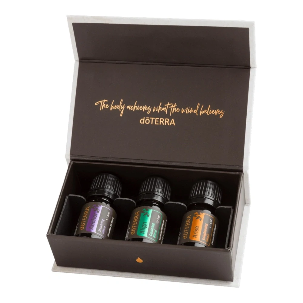 Doterra Yoga Collections Balíček esenciálnych olejov na meditáciu 15 ml