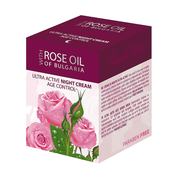 Nočný pleťový krém s ružovým olejom 50 ml Biofresh