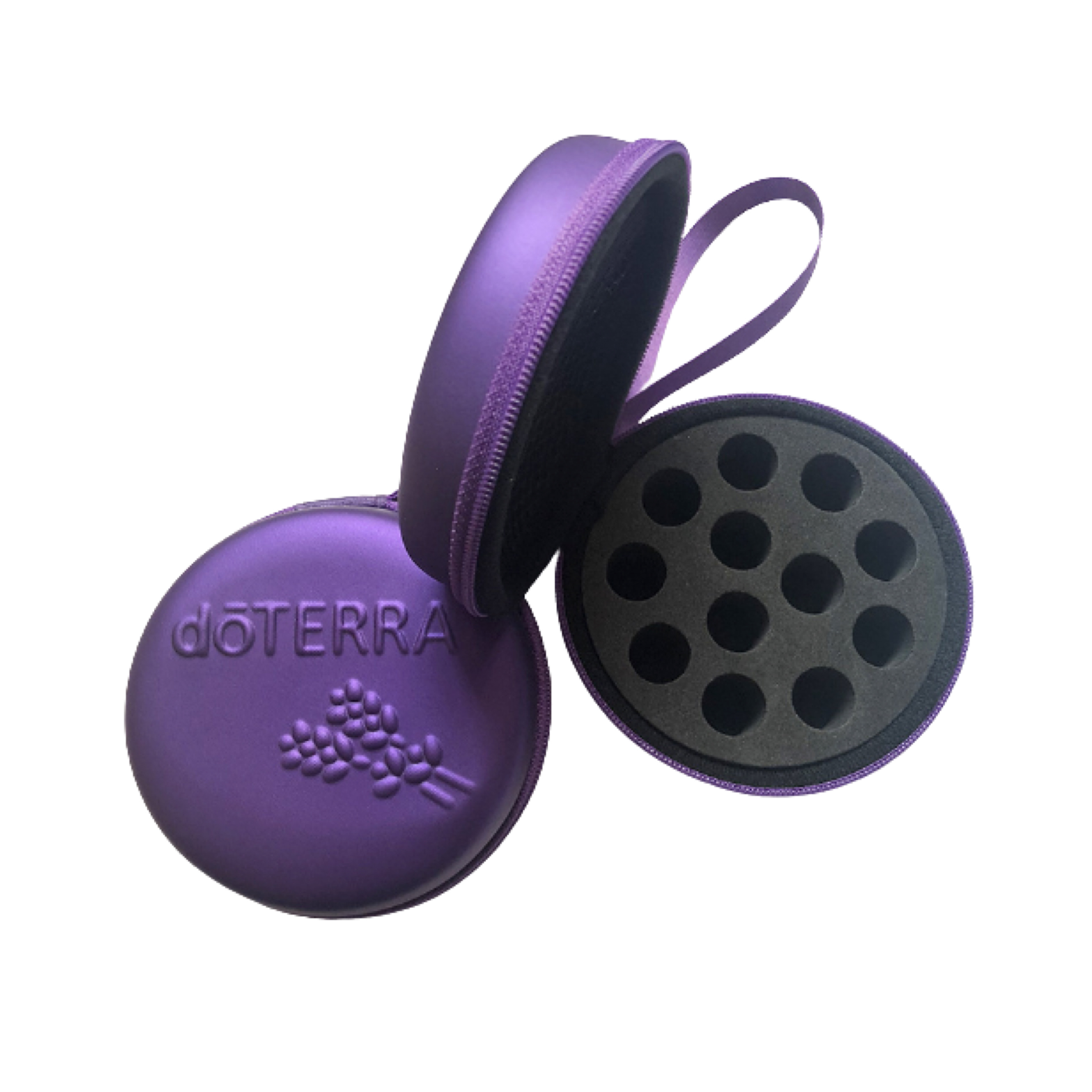 Doterra púzdro na esenciálne oleje 12x2 ml fialové