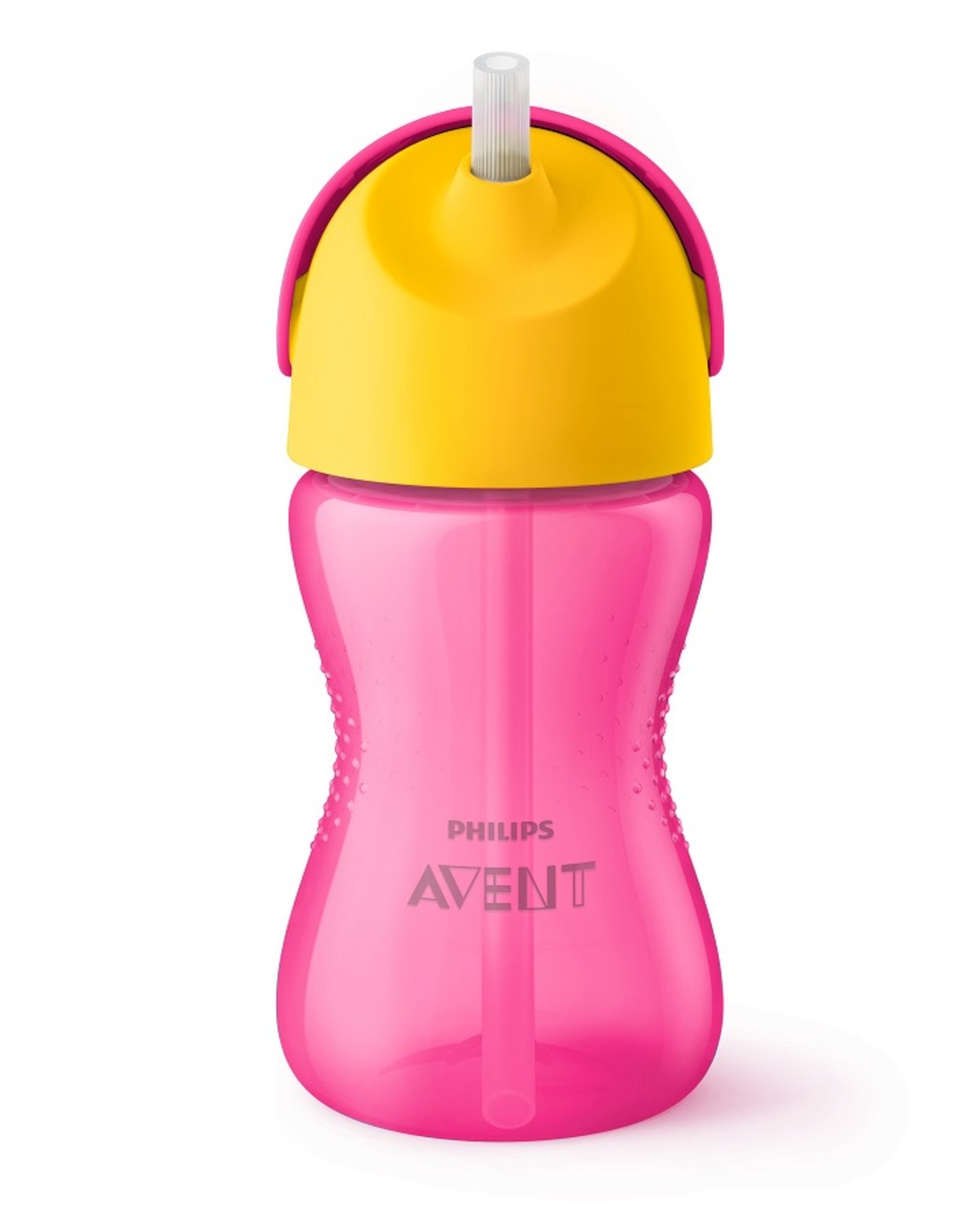 Avent hrnček 300ml s ohn.slamkou Bendy dievča