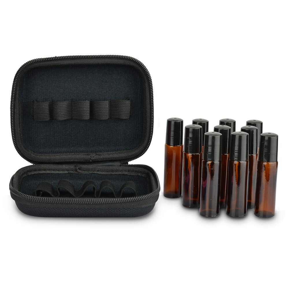 Púzdro na esenciálne oleje Touch 10 x 10 ml čierne 