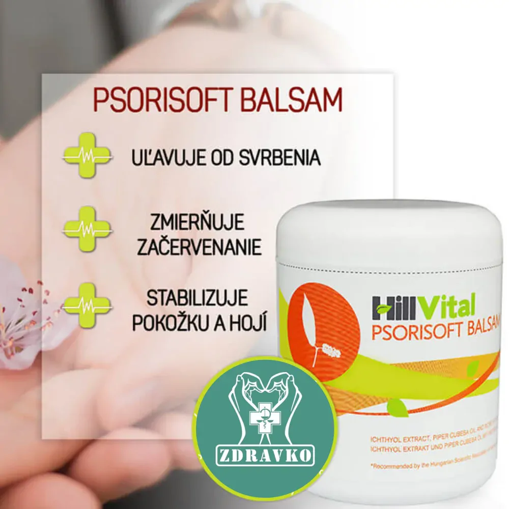 Hillvital Psorisoft balzam dvojbalenie 2x250 ml na zmiernenie psoriázy