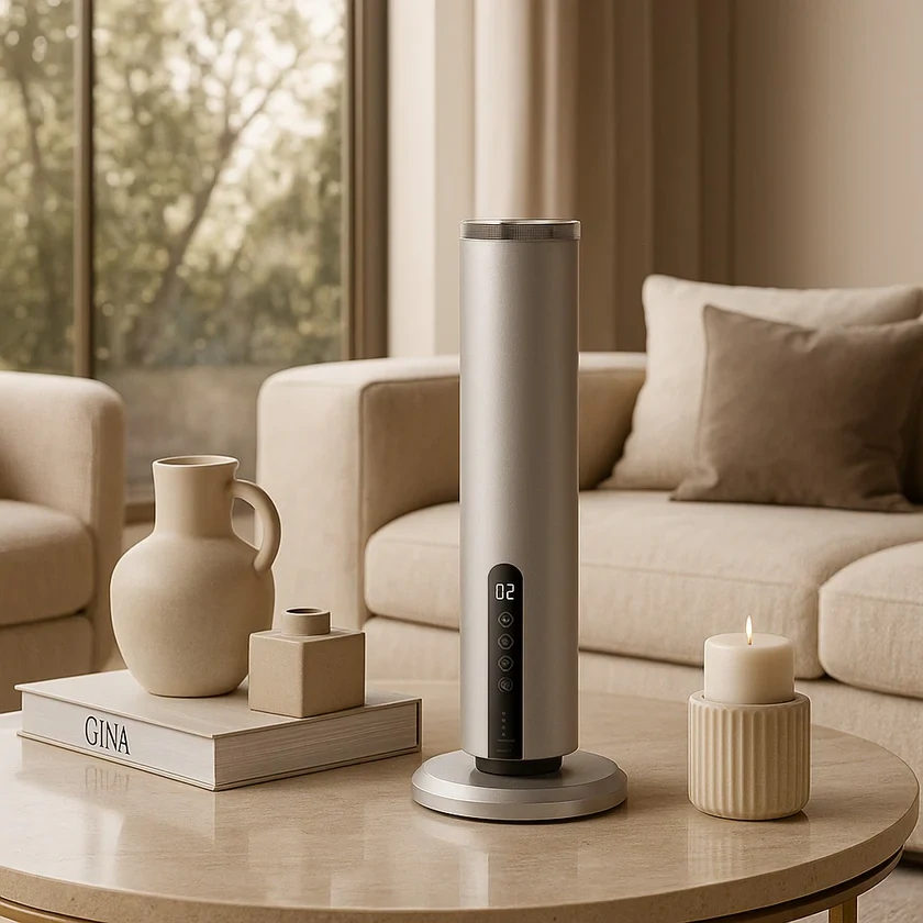 AlfaPureo difuzér Tower silver 100 m2