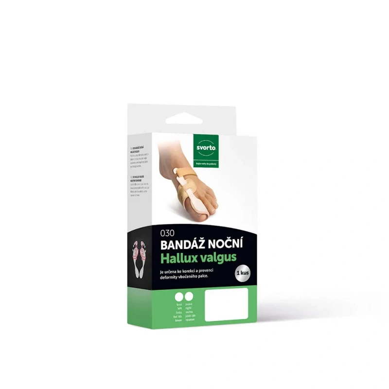Svorto bandáž nočná Hallux valgus