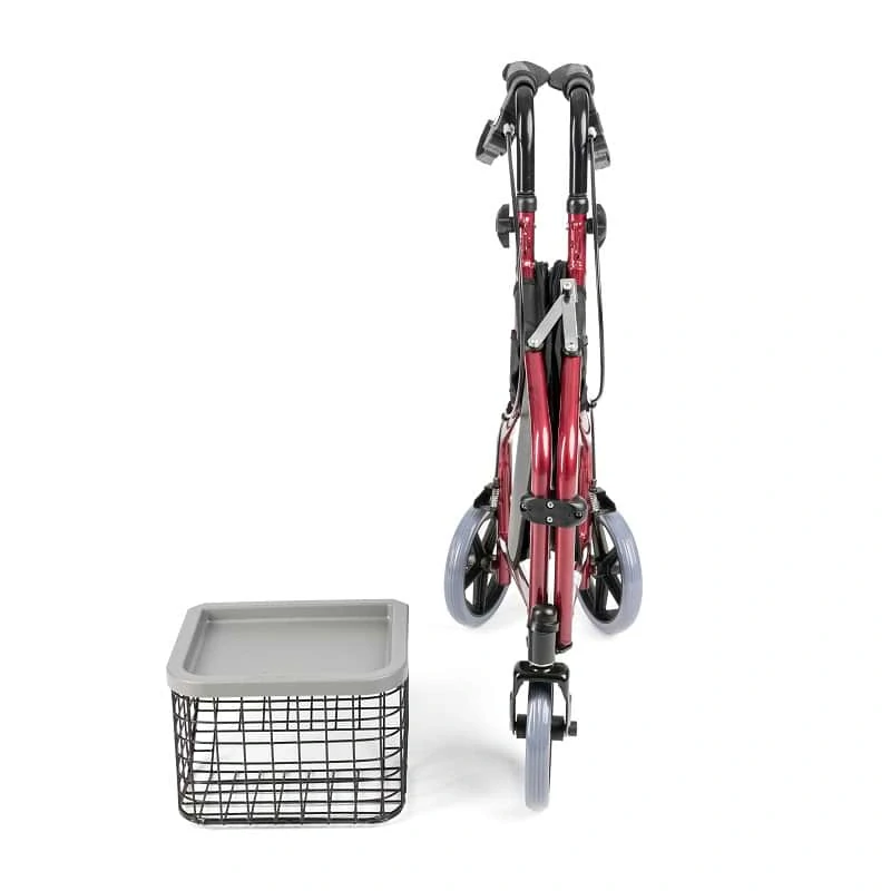 Chodítko trojkolka odľahčená RTA 891L bordová