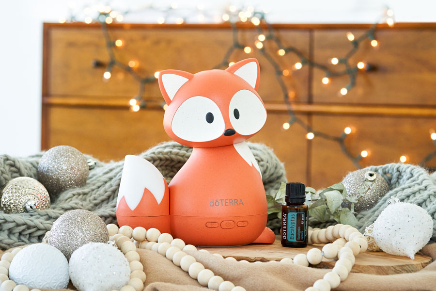 doTERRA Fox difuzér + doTERRA Eucalyptus 15 ml
