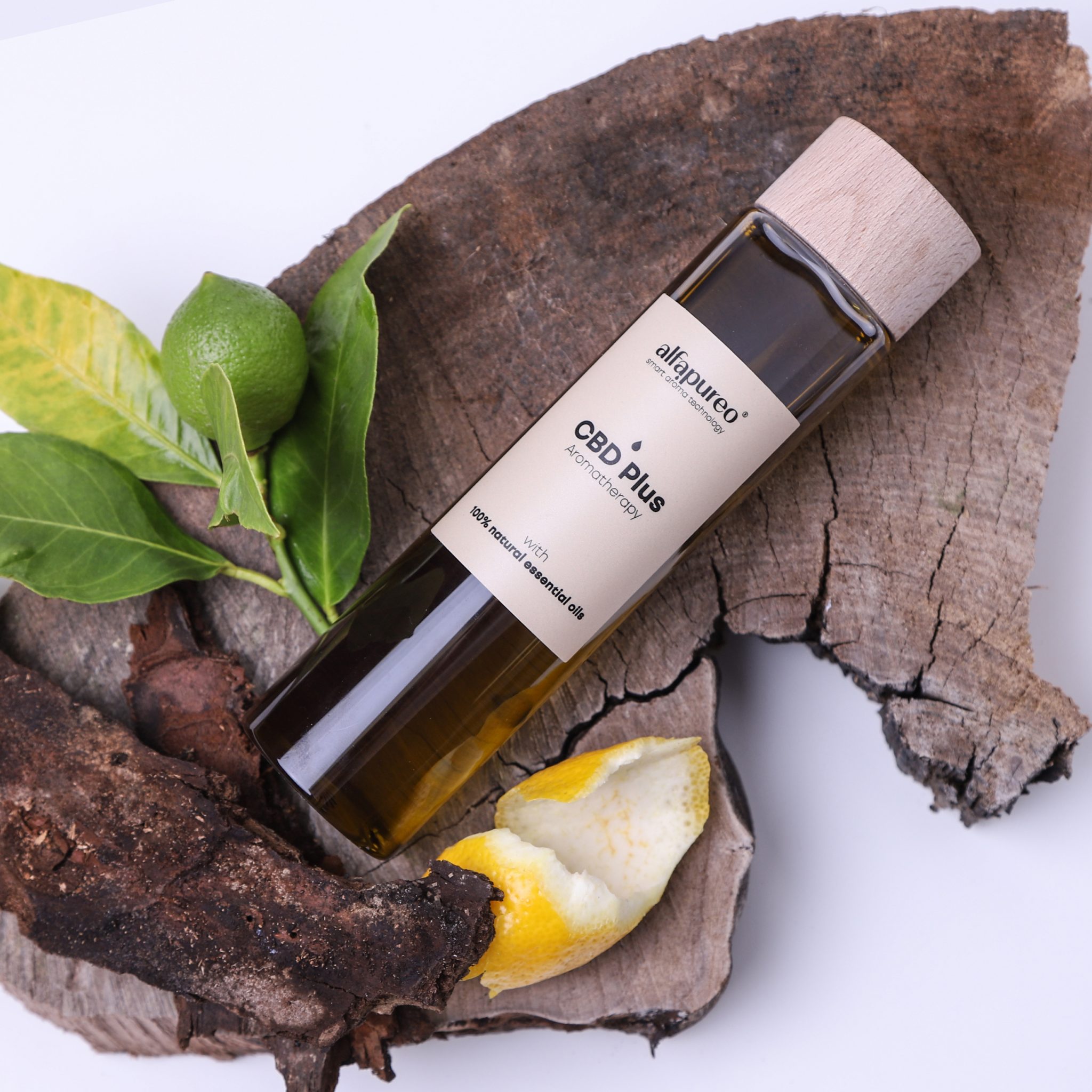 AlfaPureo CBD Plus s obsahom CBD a 100%-ne prírodných silíc