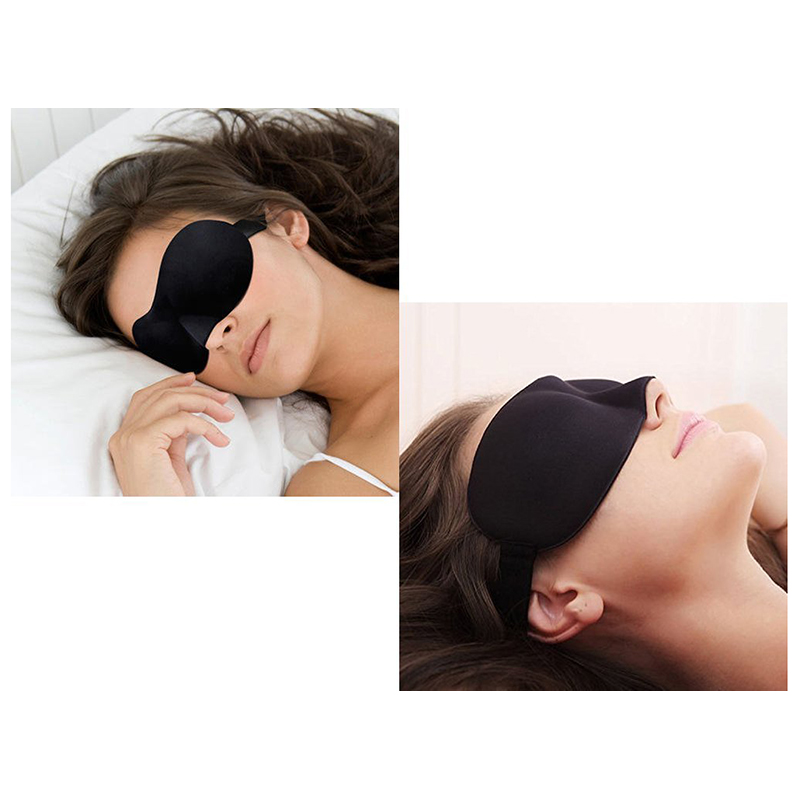 3D Maska na oči pre komfortný spánok ZDRAVKO