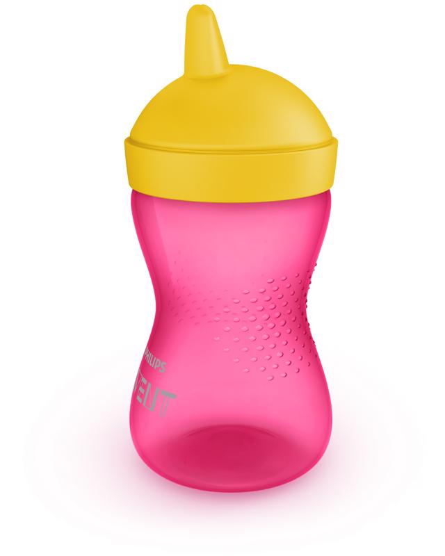 Avent hrnček 300 ml Grippy dievča s tvrdým náustkom