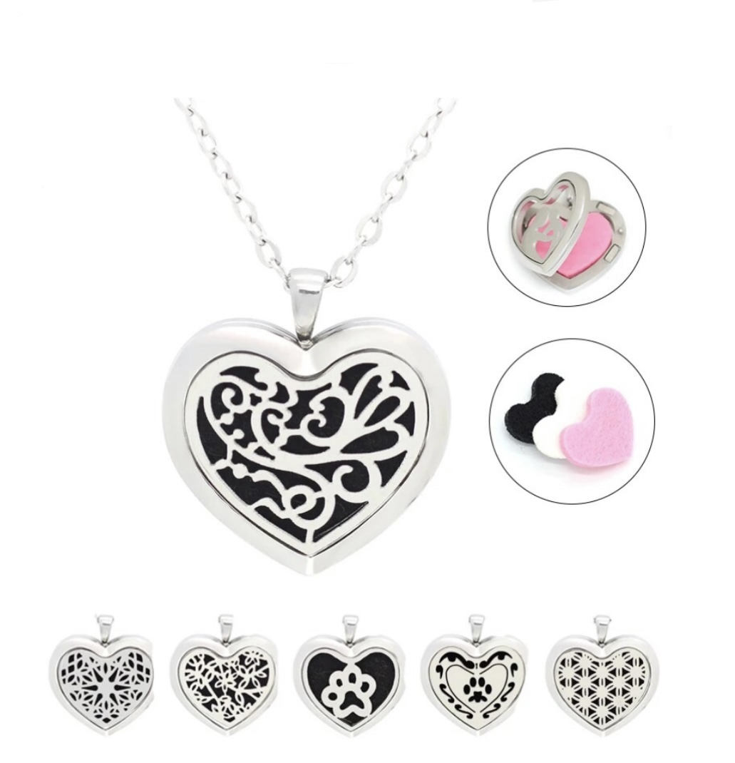 Aroma difúzny náhrdelník Veselé srdce