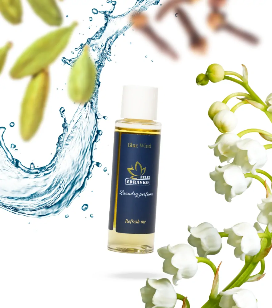Zdravko Relax - Blue wind parfém na pranie 100ml (20 pracích dávok)