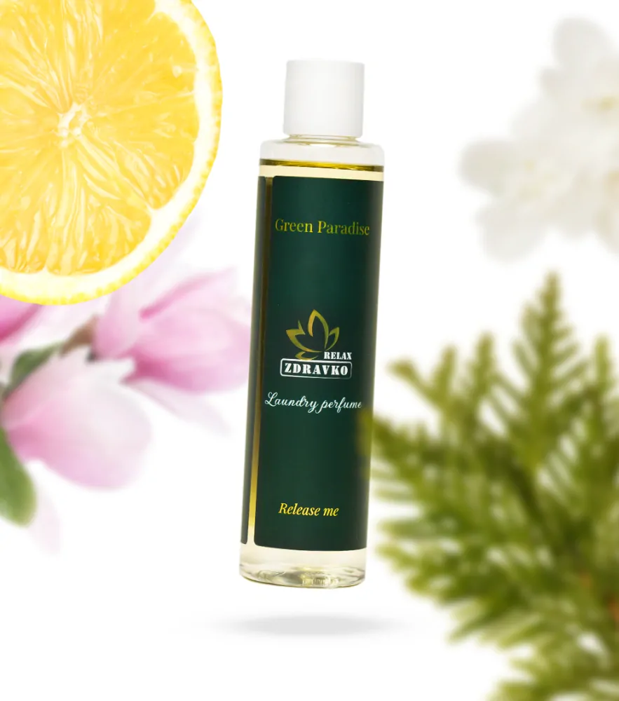Zdravko Relax - Green paradise parfém na pranie 250 ml (50 pracích dávok)