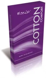 Maxis COMFORT COTTON 360 DEN lýtkové pančuchy, uzavretá špica