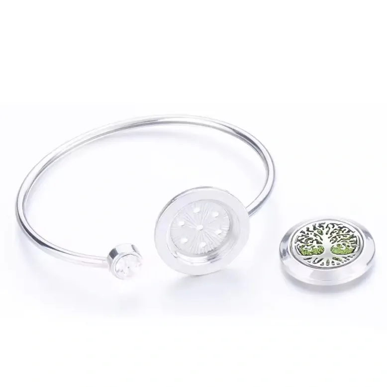 Aroma difúzny náramok Strom života a zirkón