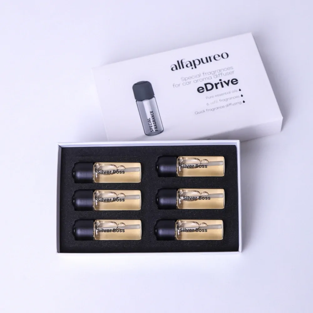 AlfaPureo Set náhradných náplní do difuzéra eDrive Silver Boss