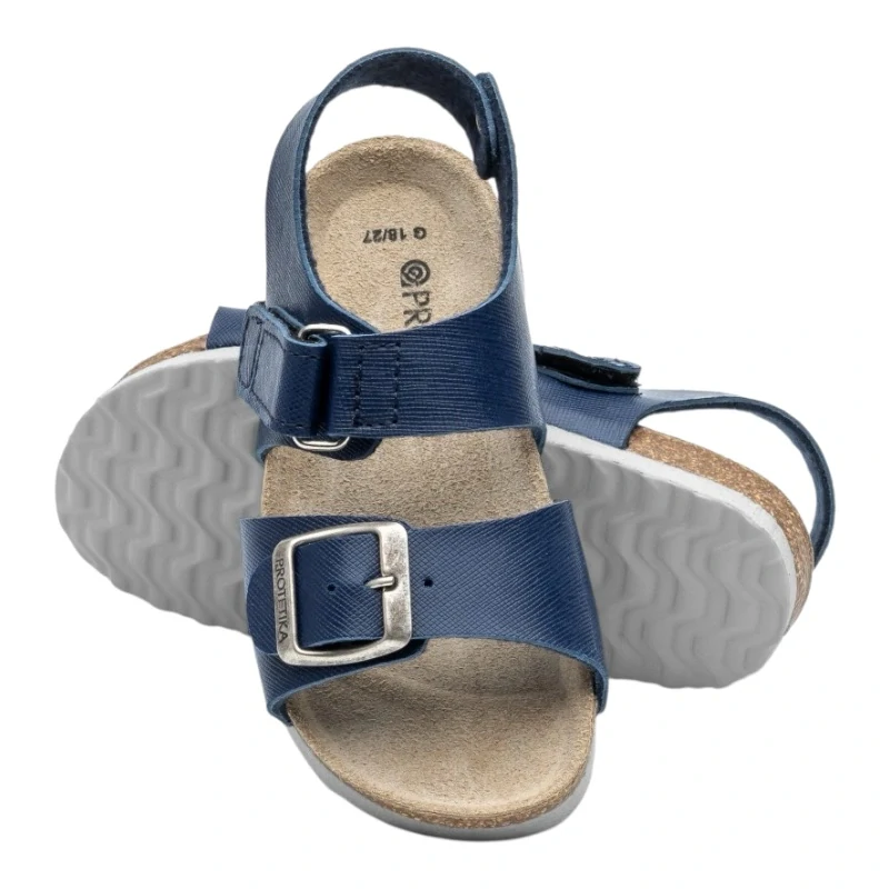 Detské ortopedické sandále č.31 T97 PROTETIKA modré