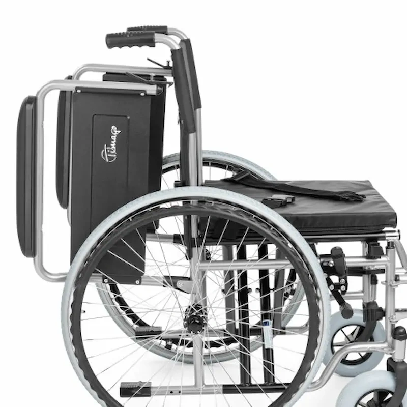 Invalidný vozík CLASSIC H011 – oceľový, 51 cm