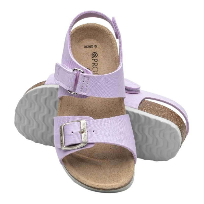 Detské ortopedické sandále č.33 T97 PROTETIKA fialové