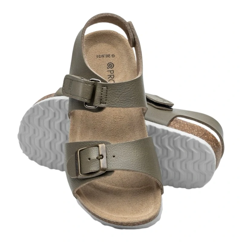 Detské ortopedické sandále č.35 T97 PROTETIKA khaki