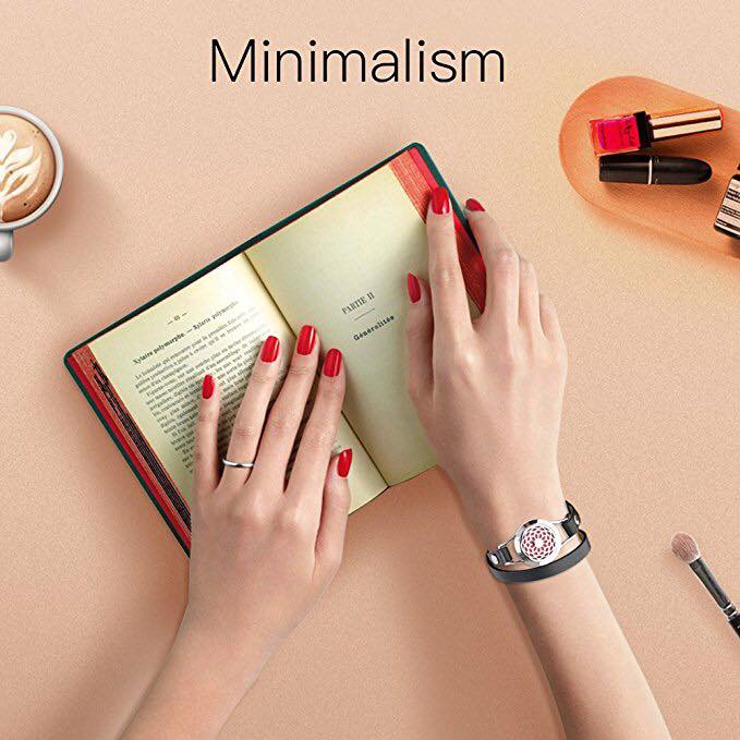 Aroma difúzny náramok Sunflower dvojitý kožený remienok