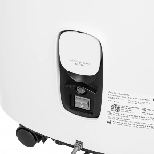 YUWELL 5L kyslíkový koncentrátor s alarmom 8F-5A