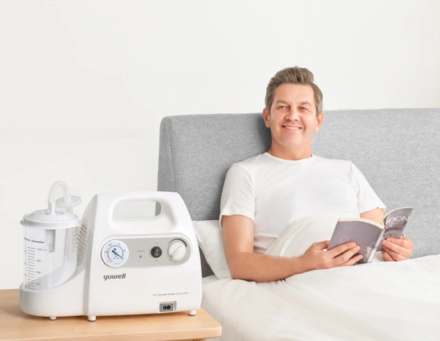 YUWELL chirurgická prenosná odsávačka 7E-C