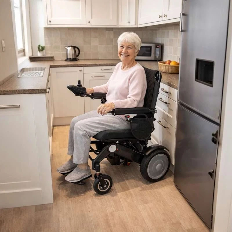 Elektrický invalidný vozík FortiGO, do malých priestorov