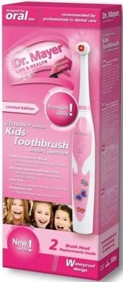 DR. MAYER GTS1000K Sonická zubná kefka pre deti ružová