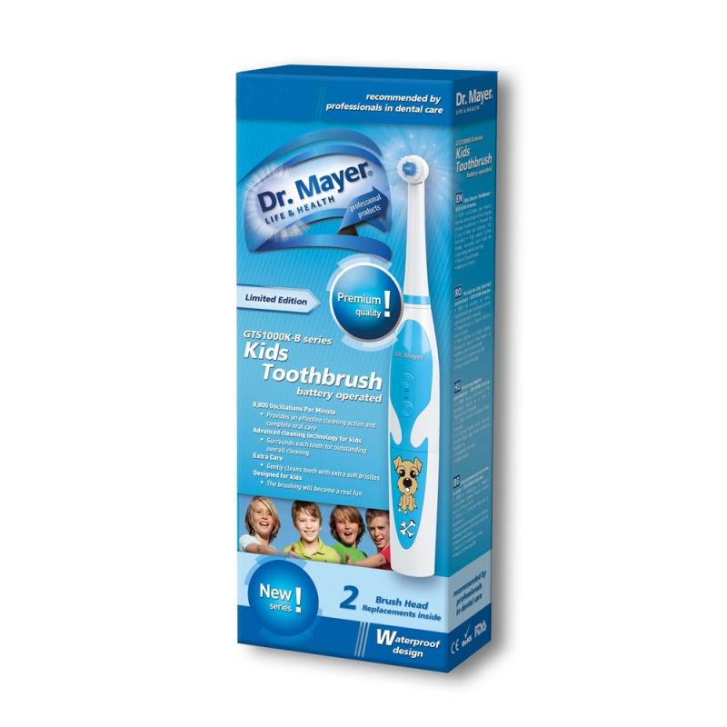 DR. MAYER GTS1000K Sonická zubná kefka pre deti modrá