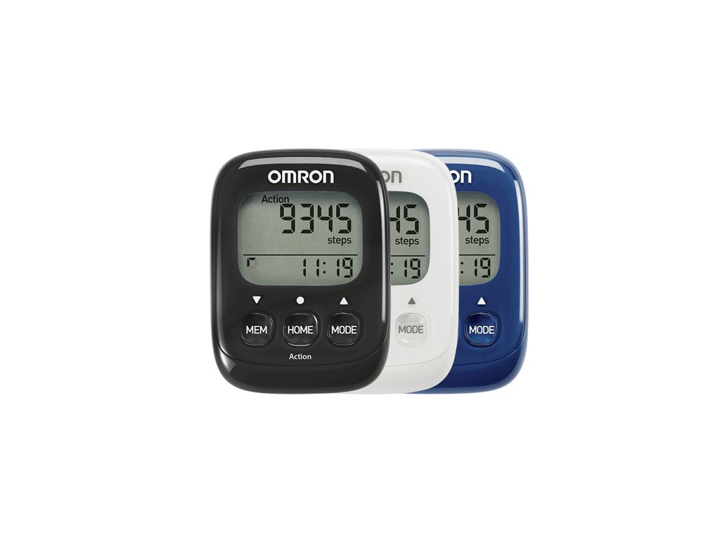 Krokomer Omron Walking style IV modrý
