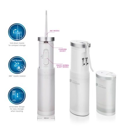 RIO Compact Water Flosser Cestovná ústna sprcha