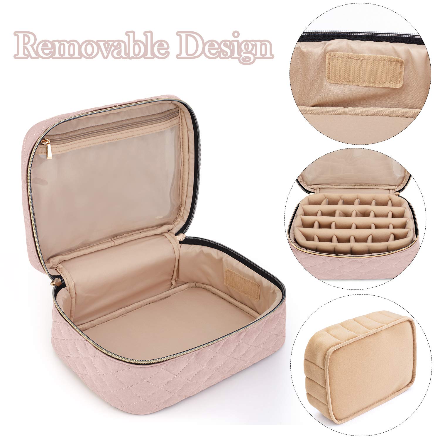 Taška na esenciálne oleje 24 x 5-30 ml ružová